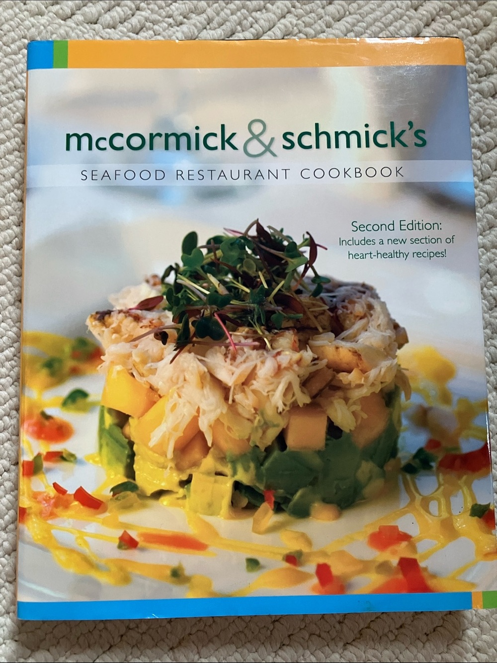 McCormick & Schmick’s Seafood Restaurant Cookbook Vol 2 EUC